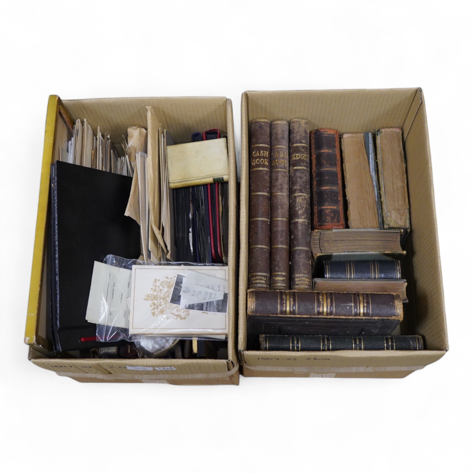 Bickersteth family related photograph albums, 19th/20th century, many relating to Robert Alexander Bickersteth (1862-1924), including a framed photo of Eton shooting eight 1881, One album includes a portrait of Edward He